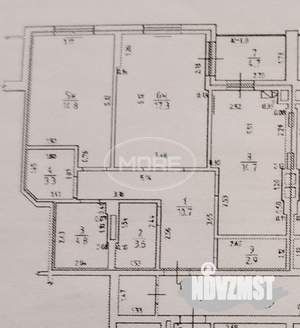 2-к квартира, вторичка, 74м2, 10/12 этаж