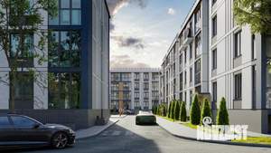 1-к квартира, строящийся дом, 37м2, 2/4 этаж