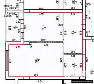 1-к квартира, вторичка, 43м2, 7/9 этаж