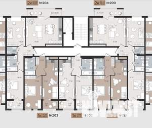 2-к квартира, строящийся дом, 79м2, 9/10 этаж