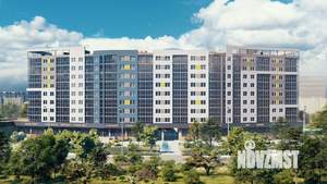 1-к квартира, строящийся дом, 34м2, 6/9 этаж