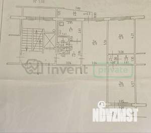3-к квартира, вторичка, 64м2, 5/9 этаж