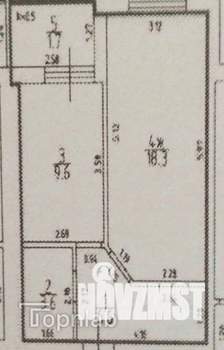 1-к квартира, вторичка, 40м2, 4/8 этаж