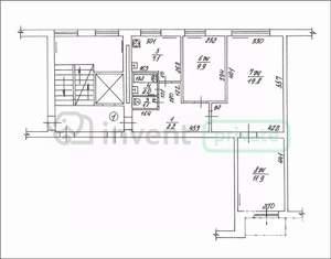 3-к квартира, вторичка, 60м2, 9/9 этаж