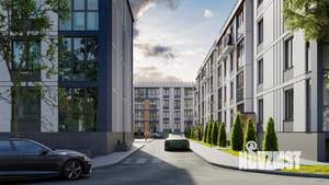 1-к квартира, строящийся дом, 36м2, 2/4 этаж