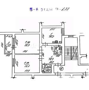 2-к квартира, вторичка, 68м2, 5/6 этаж