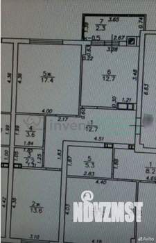 2-к квартира, вторичка, 62м2, 7/8 этаж