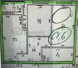 2-к квартира, вторичка, 62м2, 3/12 этаж