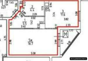 1-к квартира, вторичка, 42м2, 4/25 этаж