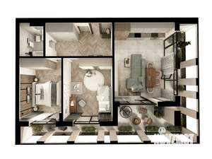 2-к квартира, вторичка, 82м2, 2/7 этаж