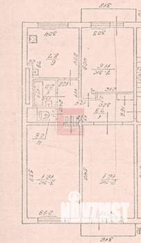 3-к квартира, вторичка, 68м2, 5/5 этаж