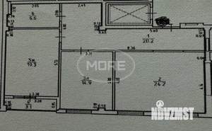 2-к квартира, вторичка, 85м2, 4/9 этаж