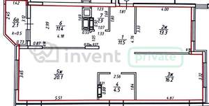 3-к квартира, вторичка, 82м2, 7/8 этаж