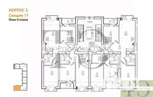 1-к квартира, вторичка, 35м2, 9/9 этаж