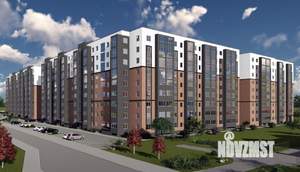 2-к квартира, строящийся дом, 67м2, 9/9 этаж