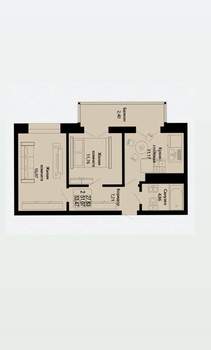 2-к квартира, вторичка, 52м2, 2/10 этаж