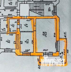 1-к квартира, вторичка, 57м2, 5/5 этаж