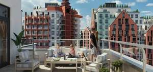 2-к квартира, вторичка, 90м2, 10/13 этаж