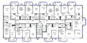 1-к квартира, вторичка, 40м2, 6/9 этаж