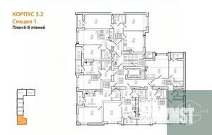 1-к квартира, вторичка, 37м2, 8/9 этаж