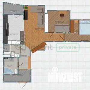 2-к квартира, вторичка, 72м2, 6/25 этаж