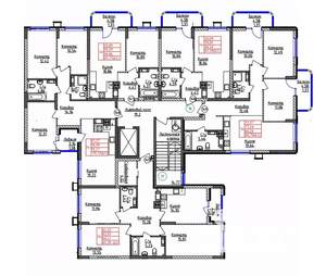 3-к квартира, строящийся дом, 84м2, 7/9 этаж