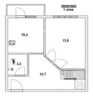 3-к квартира, вторичка, 92м2, 5/6 этаж