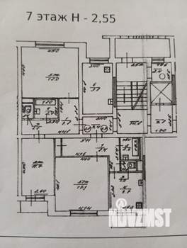 1-к квартира, вторичка, 38м2, 7/10 этаж