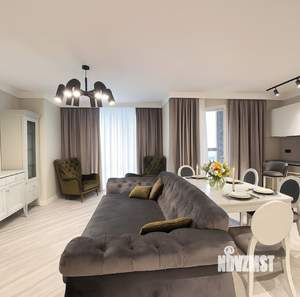 3-к квартира, вторичка, 85м2, 24/25 этаж