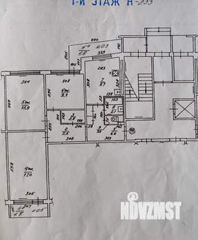 3-к квартира, вторичка, 71м2, 1/10 этаж