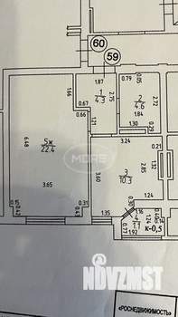 1-к квартира, вторичка, 41м2, 6/9 этаж