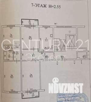 4-к квартира, вторичка, 94м2, 7/10 этаж