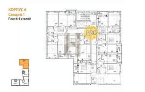 2-к квартира, вторичка, 56м2, 4/9 этаж