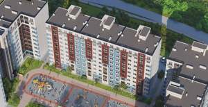 2-к квартира, вторичка, 57м2, 8/9 этаж