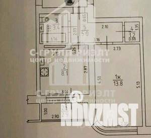 1-к квартира, вторичка, 32м2, 2/5 этаж