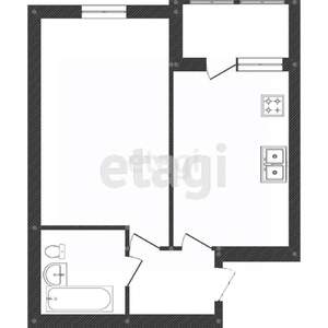 1-к квартира, вторичка, 55м2, 2/9 этаж