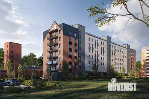 1-к квартира, строящийся дом, 49м2, 6/7 этаж