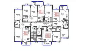 2-к квартира, строящийся дом, 60м2, 4/9 этаж