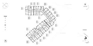 1-к квартира, вторичка, 53м2, 4/7 этаж
