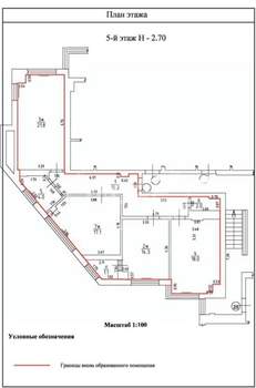 3-к квартира, вторичка, 93м2, 5/8 этаж