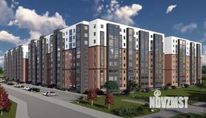 2-к квартира, строящийся дом, 68м2, 5/9 этаж