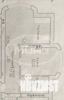 1-к квартира, вторичка, 38м2, 2/3 этаж