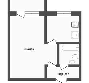 1-к квартира, вторичка, 31м2, 7/9 этаж