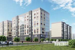 2-к квартира, строящийся дом, 62м2, 8/9 этаж