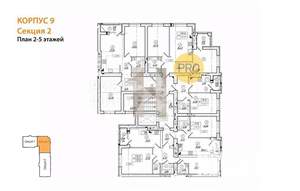 1-к квартира, вторичка, 34м2, 5/8 этаж