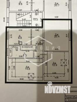 3-к квартира, вторичка, 82м2, 5/5 этаж