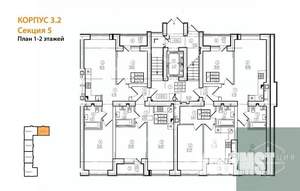 1-к квартира, вторичка, 36м2, 1/9 этаж