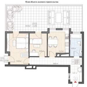 2-к квартира, вторичка, 93м2, 2/7 этаж