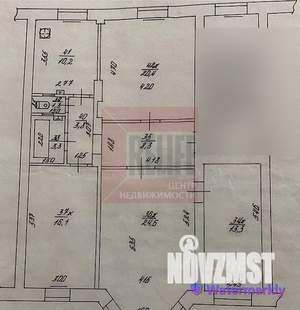 4-к квартира, вторичка, 101м2, 2/3 этаж