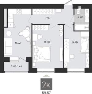 Фото квартиры на продажу (1)